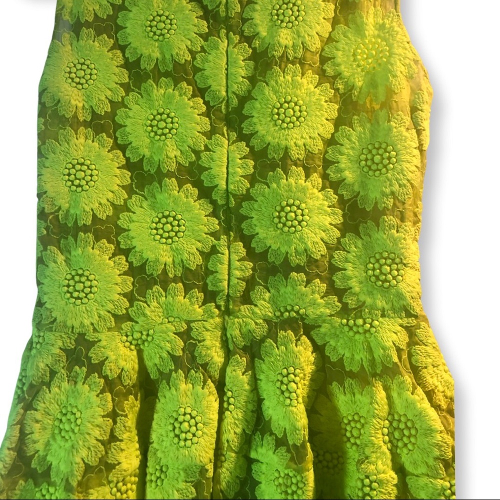 Simone Rocha Embroidered Silk-blend Floral Dress - Picture 7 of 11